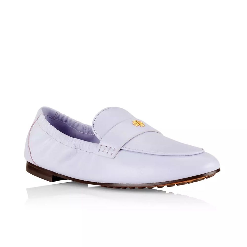 Tory Burch Ballet Leather Loafer in Lavender, New, Size 8 - Picture 5 of 16